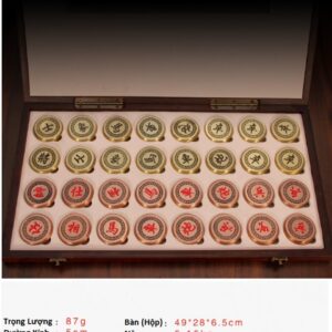 Bộ cờ tướng bằng đồng
